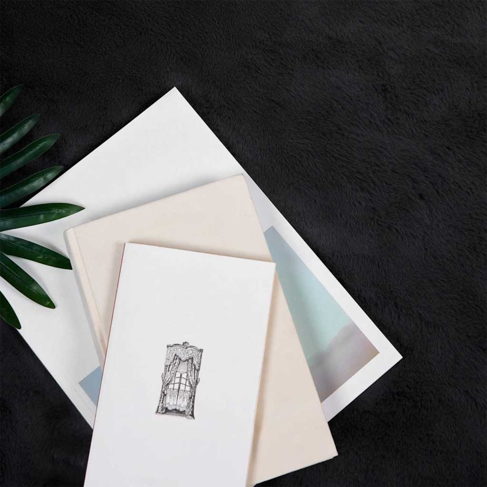 vidaXL Kunstfell Hasen Teppich Schwarz 80x150 cm Polyester 42021720 Bild 1