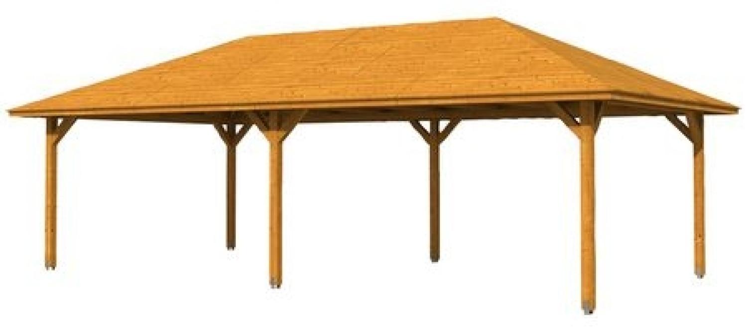 SKANHOLZ Pavillon, Zeltdach, viereckig, BxT: 504x916 cm Gartenpavillon Bild 1