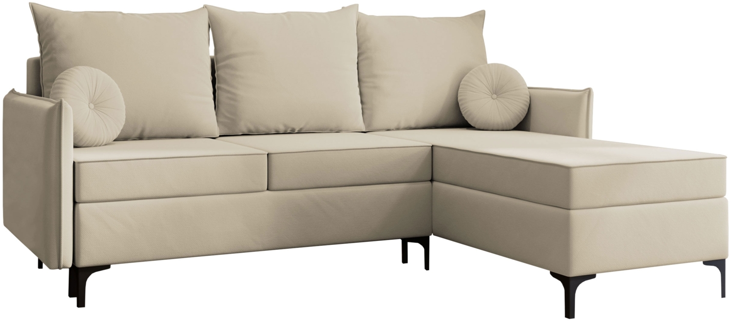 Ecksofa Cesechi L (Farbe: Manila 02, Seite: Rechts) Bild 1