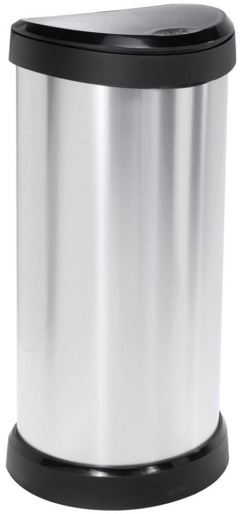 curver Mülleimer 40,0 l silbermetallic Bild 1