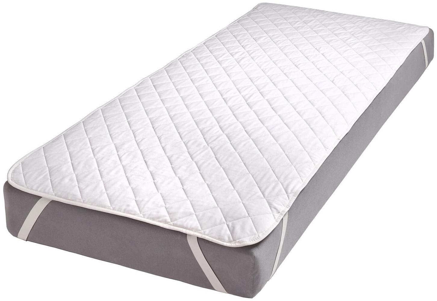 Traumschlaf Basic Baumwolle Unterbett Matratzenauflage|180x200 cm Bild 1