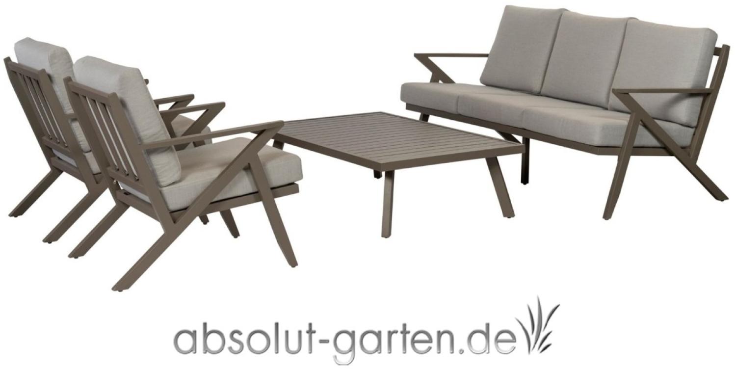 Loungegruppe Gartenset Brindisi Champagner Bild 1