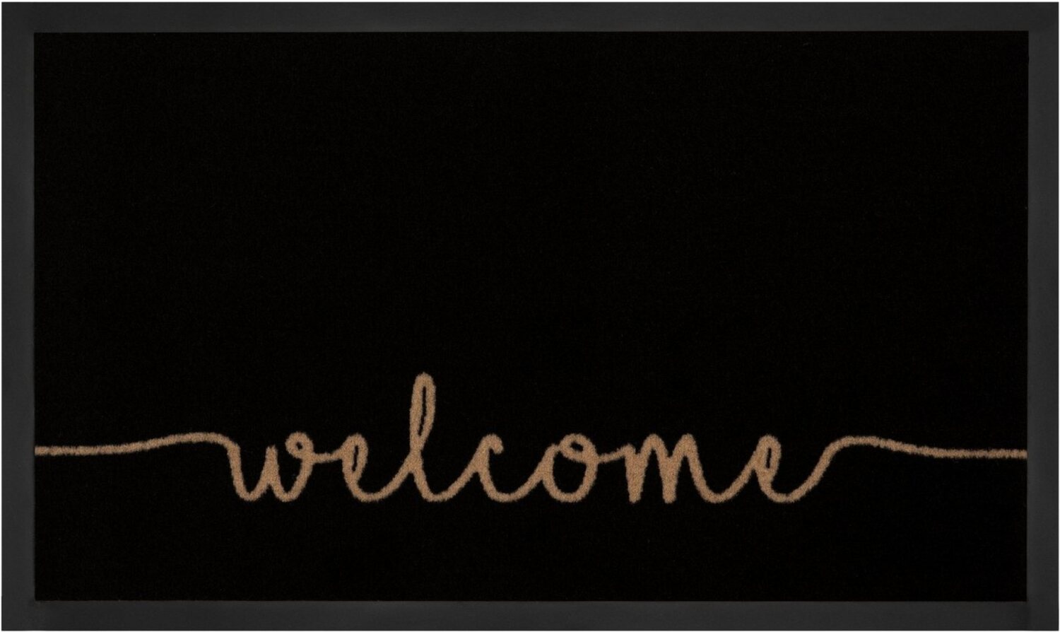 HANSE Home Fußmatte Cozy Welcome, Türmatte, rechteckig, Höhe: 5 mm, Waschbar, Schmutzfangmatte, Outdoor, Innen, Rutschfest, Wetterfest Bild 1