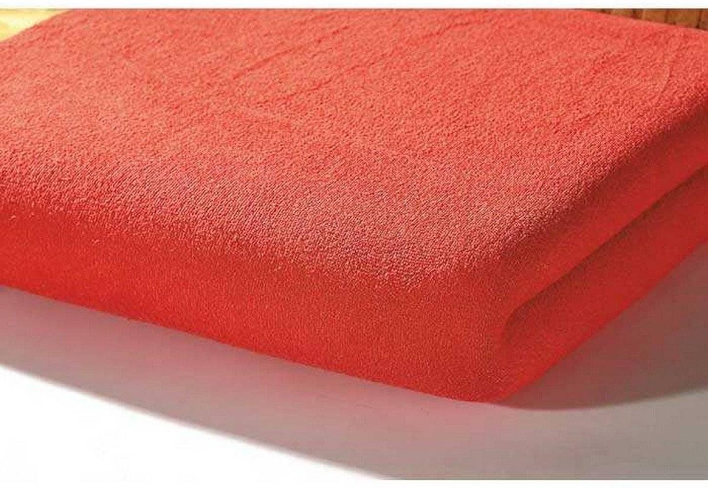 Alvi Spann-Bettlaken Jersey 40x90 cm rot Bild 1