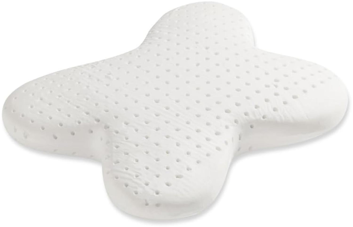 Mayaadi-Home Schmetterling Kopfkissen - Orthopädisches Kissen - 57x45x13cm - gegen Nackenschmerzen - Visco Memory Foam – NY3-03K Bild 1