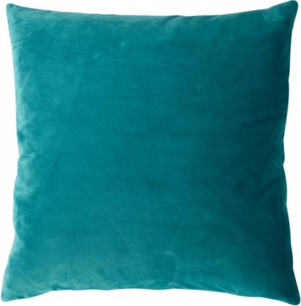 PAD Kissenhülle Samt Smooth Emerald Grün (50x50cm) 10424-I80-5050 Bild 1