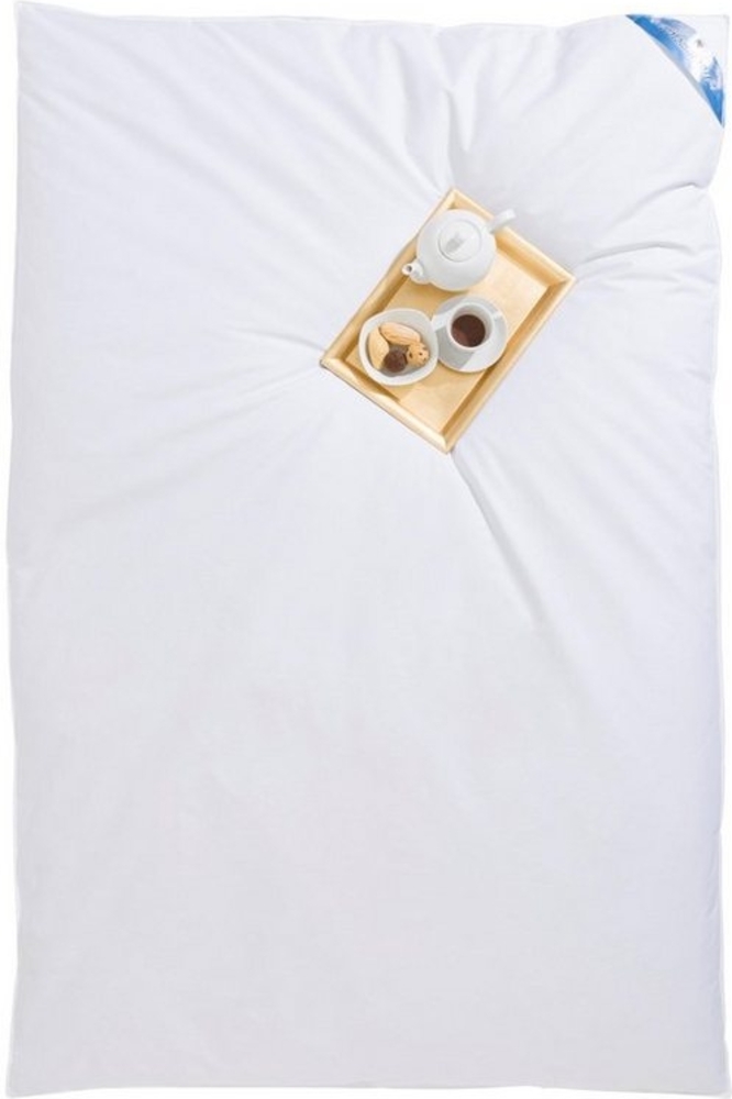 RIBECO Federbettdecke Leon, Füllung: 80% Federn, 20% Daunen, Bezug: Baumwolle, Ballonbettdecke der Klassiker! Bild 1