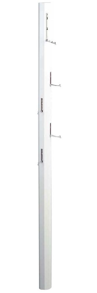 Garderobe Pan / Palo, Holzwerkstoff, Weiß, 8 x 185 x 4 cm Bild 1