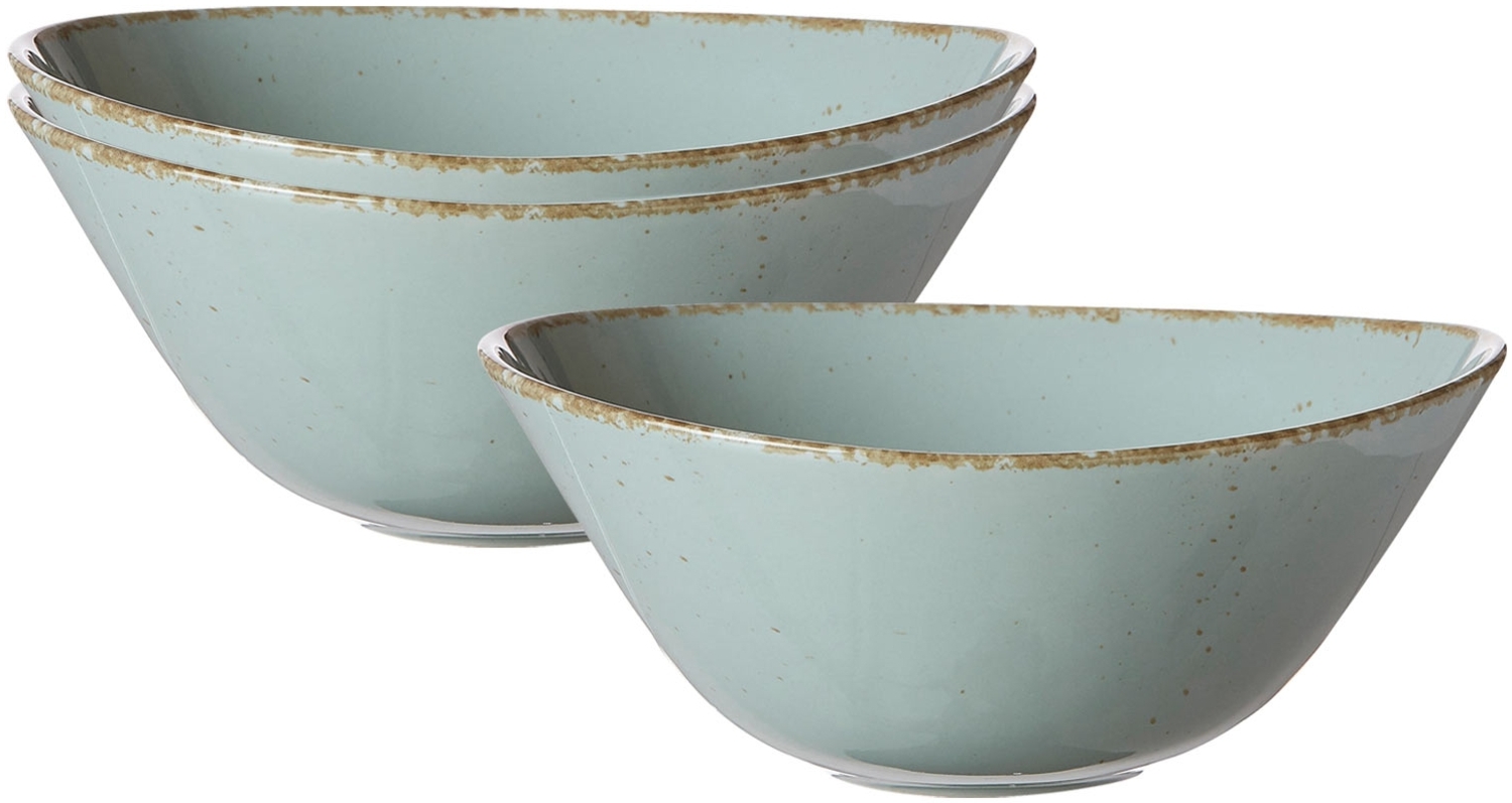 Ritzenhoff & Breker Casa Servierschale oval 3er Set blau Bild 1