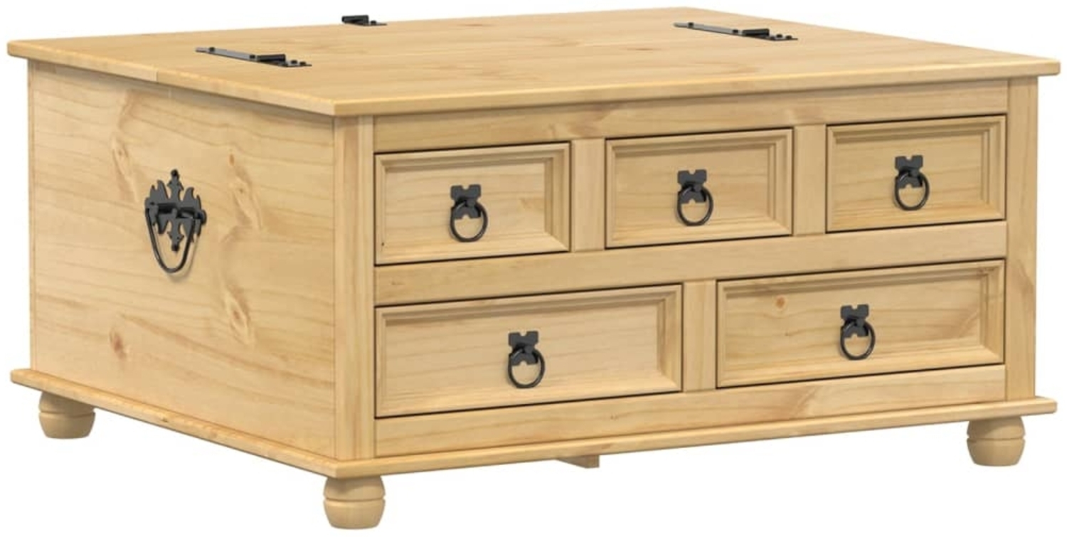 vidaXL Truhe Corona 90x78x45 cm Massivholz Kiefer 4002770 Bild 1