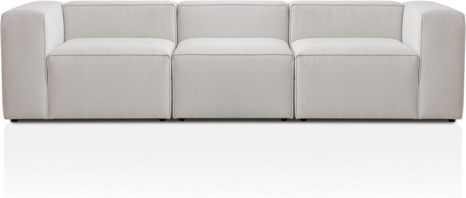 XDREAM 3-Sitzer Modulares Sofa Milos, individuell kombinierbare Wohnlandschaft, 3 Teile, skandinavisches Design Bild 1