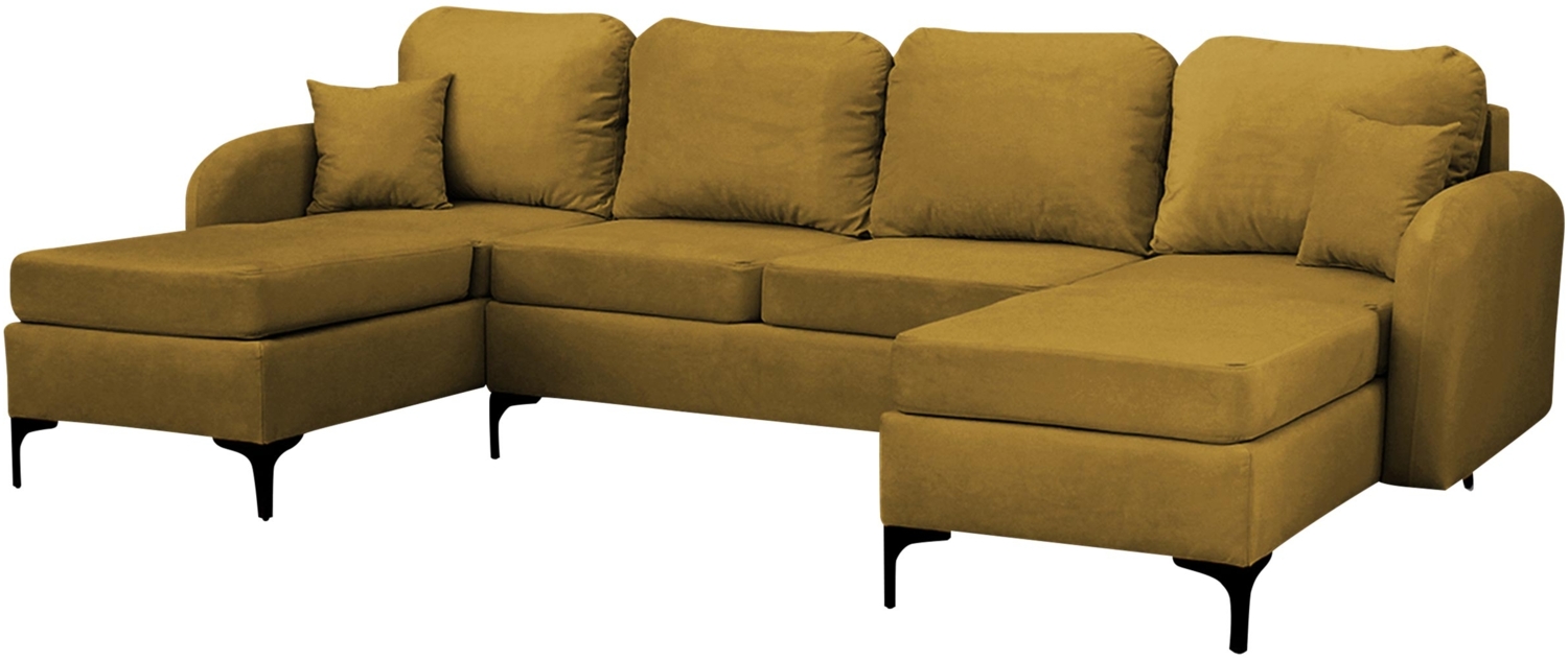 Wohnlandschaft Vadrin U, Farbe: Manila 33 Bild 1