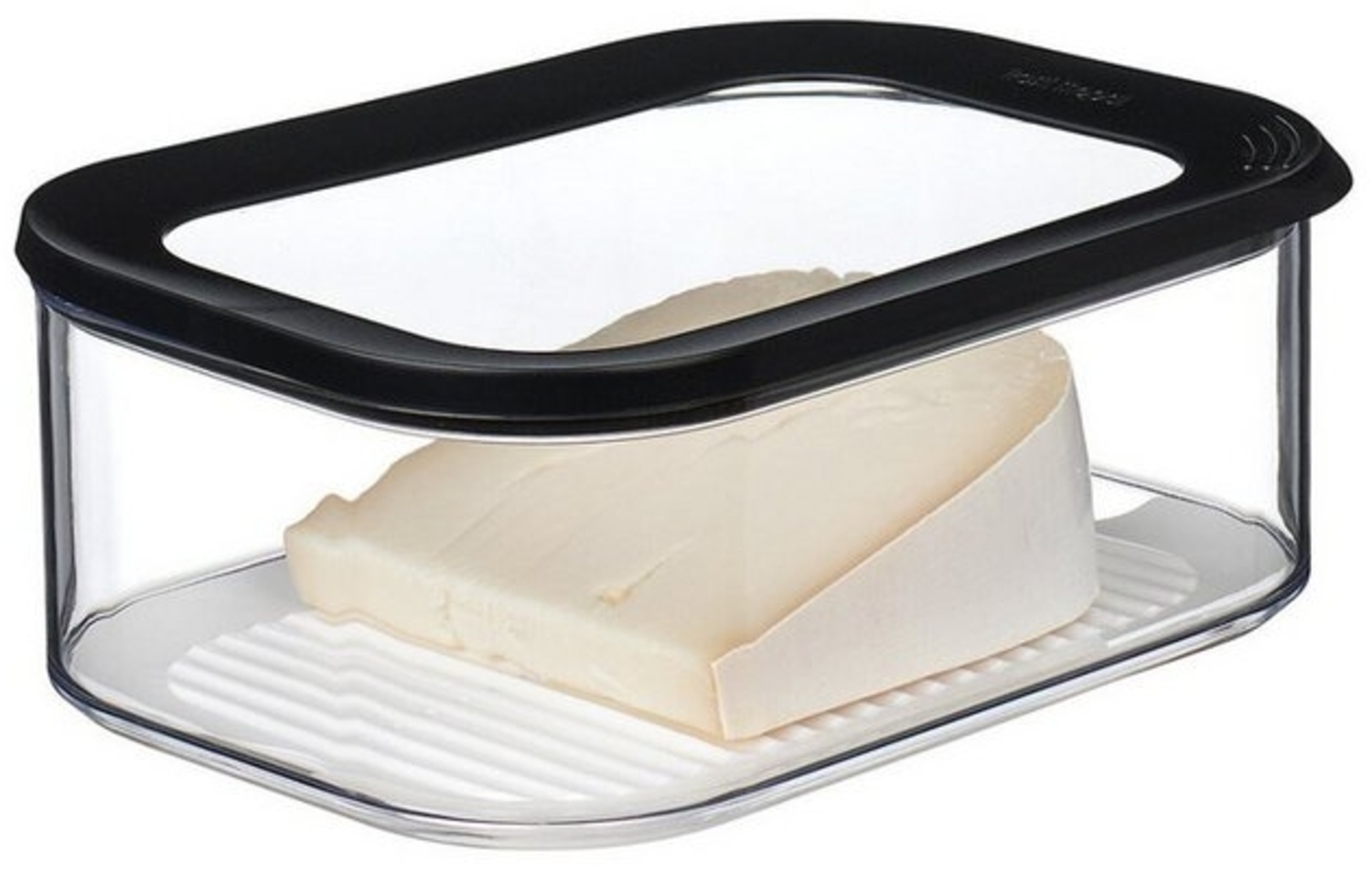 Mepal MODULA Käsedose Aufschnittdose 2000 ml schwarz Bild 1