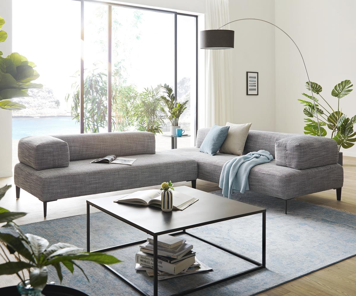 Ecksofa Puzzle 222x284 Schwarz-Weiß Rückenlehne by W. Schillig Bild 1