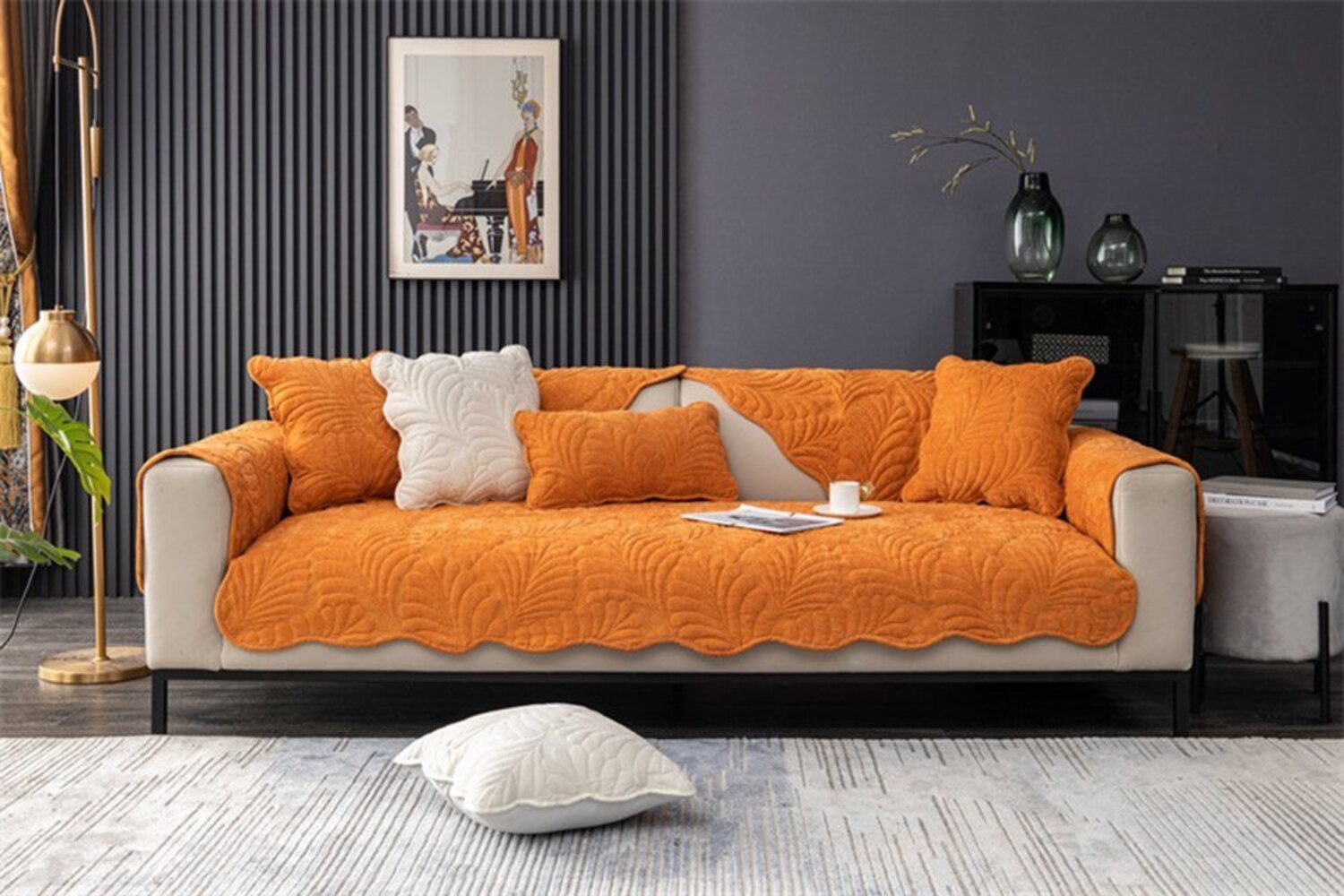 Coonoor Sofaschoner Sofahussen,Anti-rutsch Bild 1