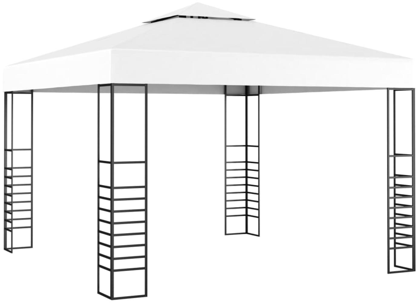 vidaXL Gartenpavillon 3×3 m Weiß 48033 Bild 1