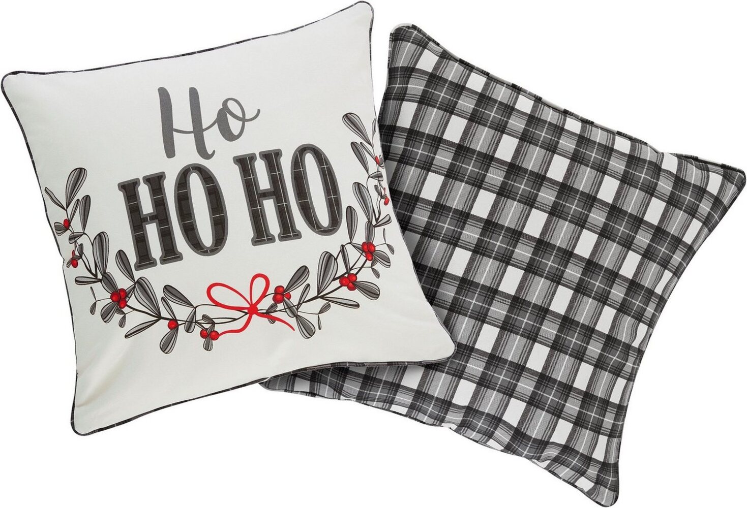 LeGer Home by Lena Gercke Kissenbezüge Mileja Kissenhülle, für Weihnachten & Winter, OEKO-TEX® zertifiziert, (2 Stück) Bild 1