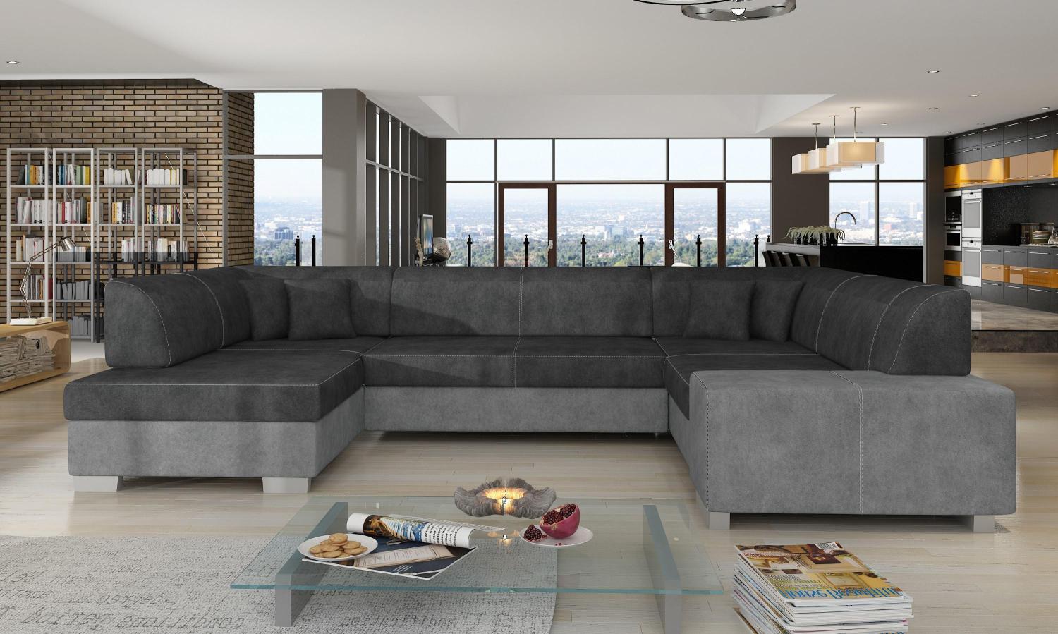 Wohnideebilder Havana Grau Ecksofas & Eckcouches Hv33 Bild 1