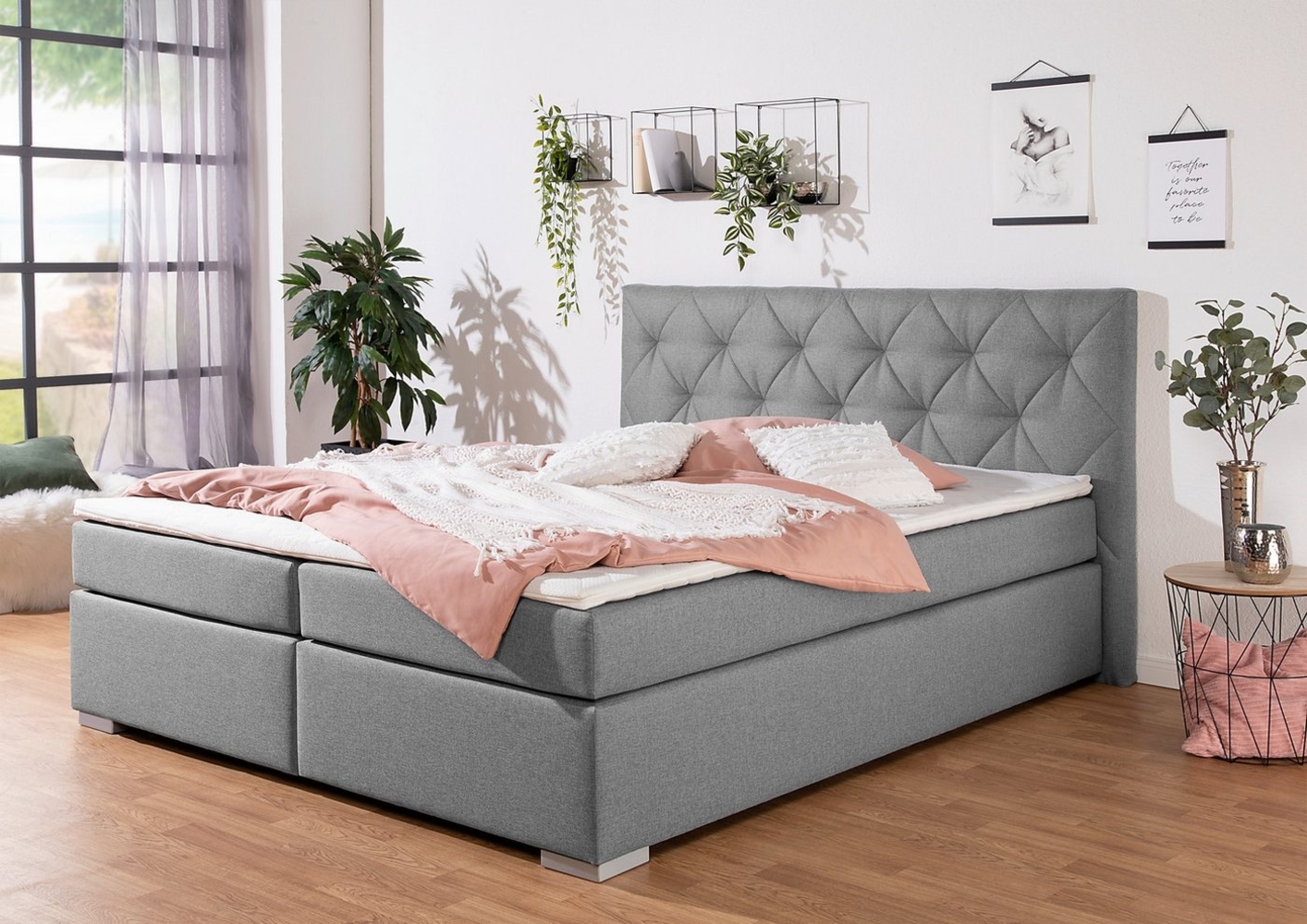 INOSIGN Boxbett Tynan, wahlweise mit Bettkasten, in H2, H3 & H4 erhältilich Bild 1