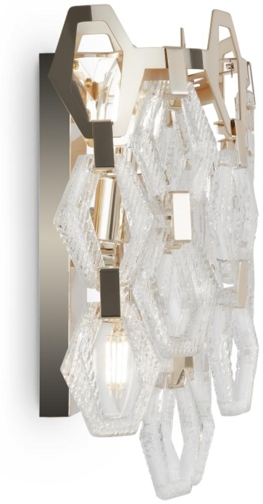 Maytoni Wandleuchte Tissage 2-flammig goldfarben Bild 1