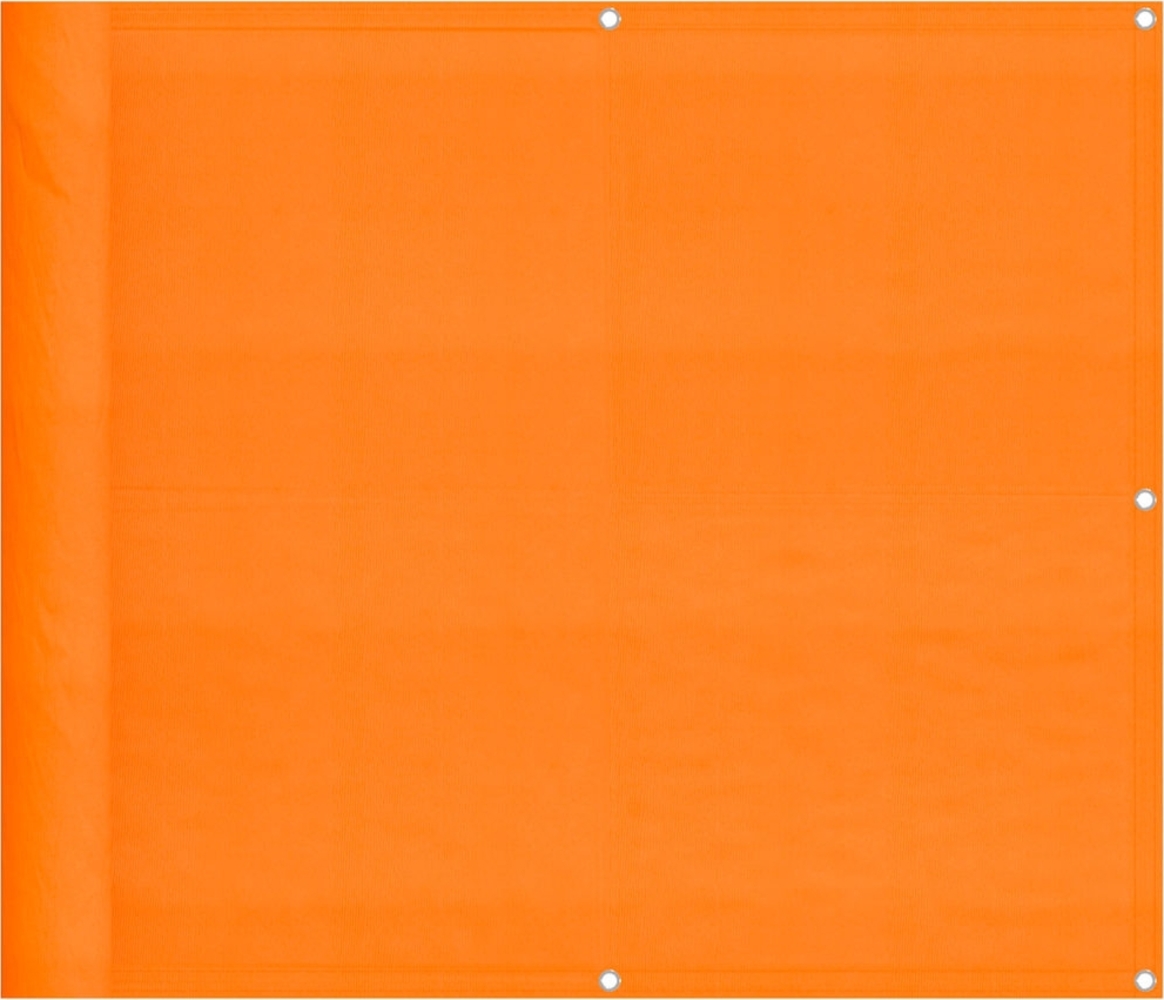 vidaXL Balkon-Sichtschutz Orange 90x1000 cm 100% Polyester-Oxford 42002143 Bild 1