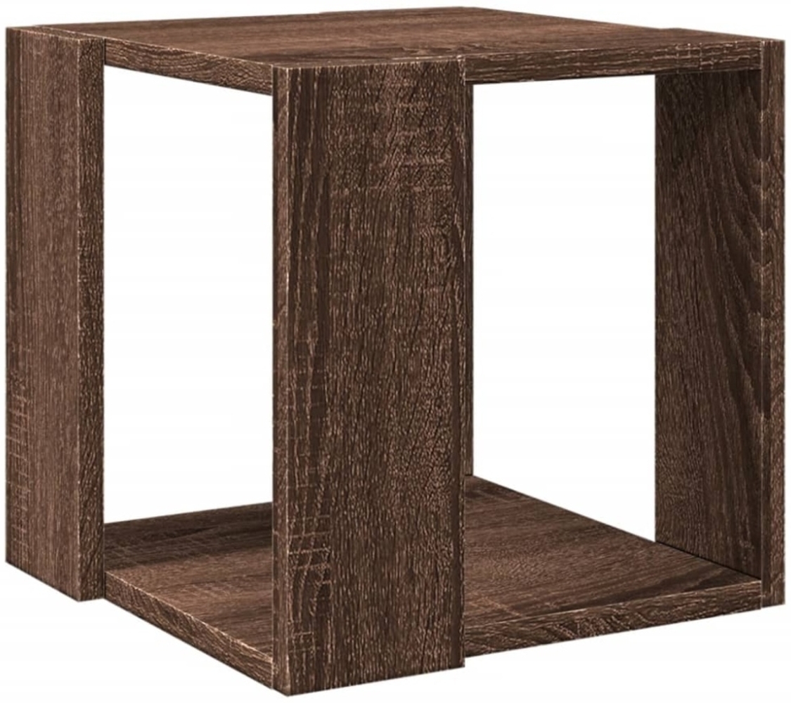 vidaXL Couchtisch Braun Eichen-Optik 32x32x30 cm Holzwerkstoff 848149 Bild 1