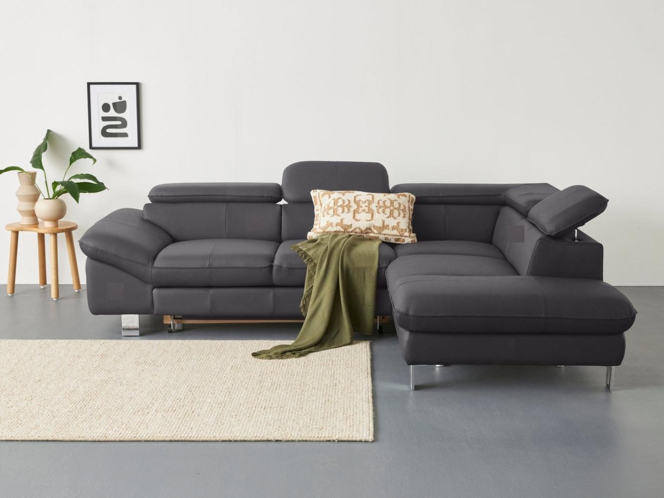 COTTA Ecksofa Driver L-Form, mit Kopfteilverstellung, wahlweise mit Bettfunktion Bild 1