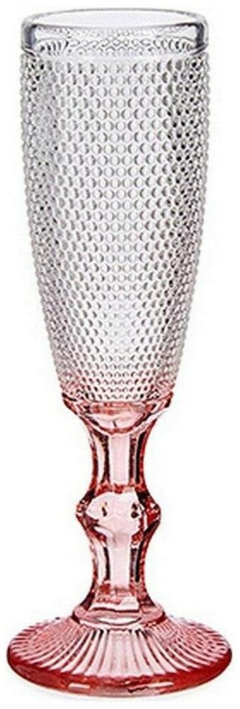 Champagnerglas Rosa Durchsichtig Glas 6 Stück (180 Ml) Bild 1