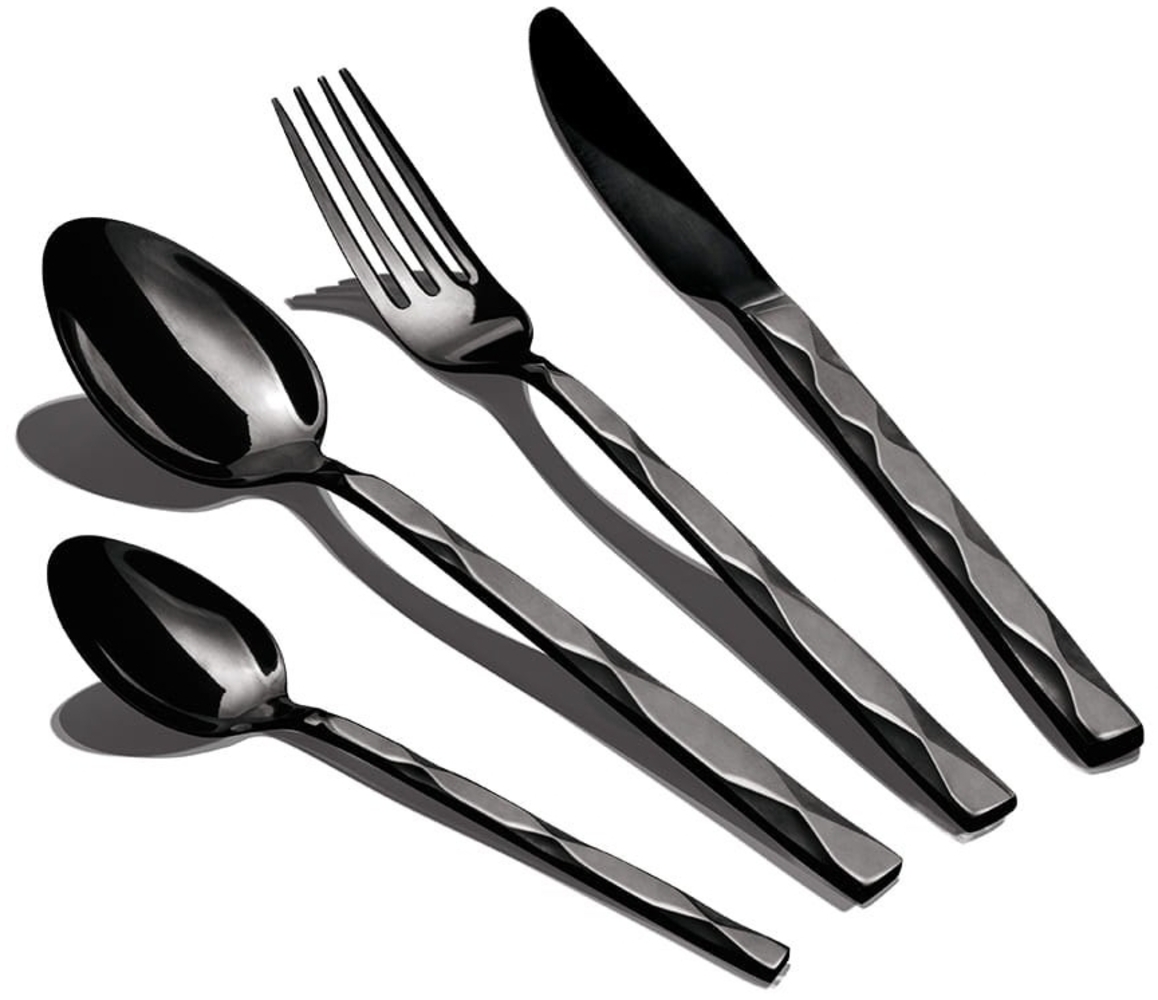 Berlinger Haus Berlinger Haus Besteckset 24 glänzende Elemente Black Royal BH2622 Bild 1