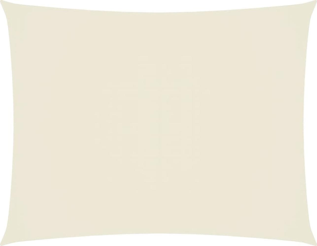 vidaXL Sonnensegel Oxford-Gewebe Rechteckig 2x3,5 m Creme 135201 Bild 1