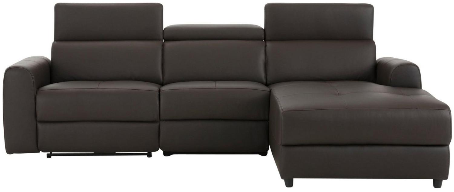 Home affaire Ecksofa Sentrano, L-Form, 275 cm, man. o. elektr. Relaxfunktion und USB/Kopfverstellung Bild 1