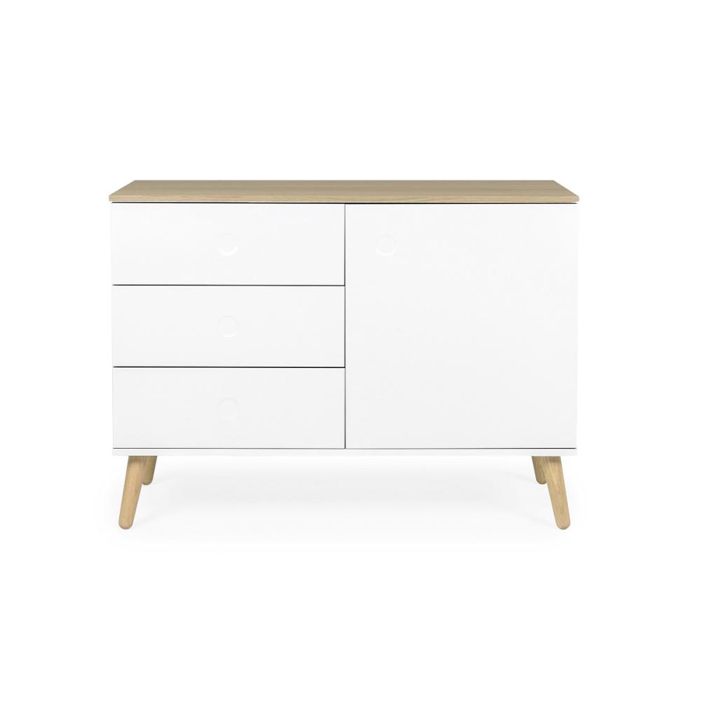 Sideboard 'Scandi' Klein - Weiß Bild 1