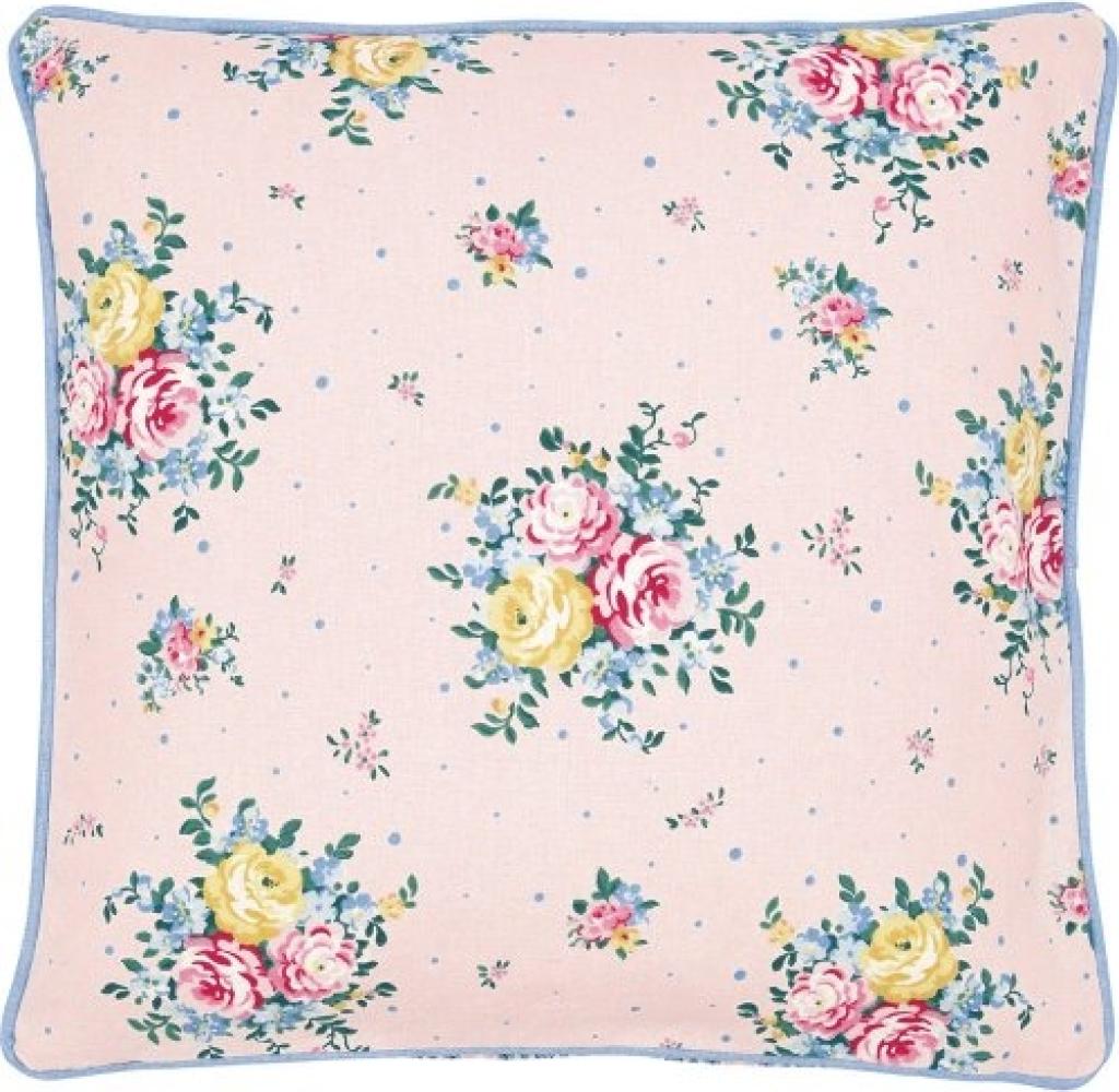 Greengate Wende-Kissenhülle Laura Pale Pink (40 x 40 cm) COTCUS40LRA1902 Bild 1