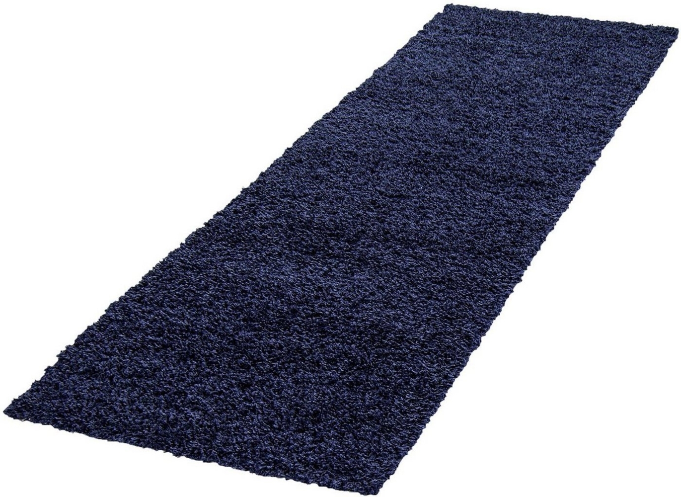 Shaggy Teppich LIFE NAVY 80 X 250cm Läufer Bild 1