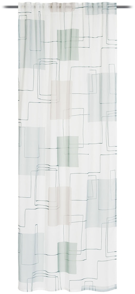 Schlaufenschal CARTOON salbei (BH 140x255 cm) Bild 1