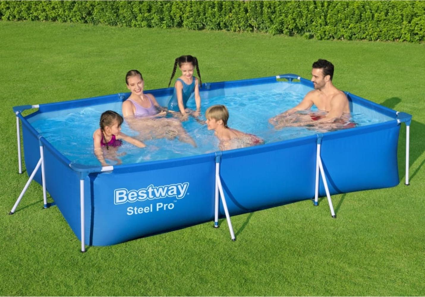 Bestway Pool Steel Pro 300x201x66 cm 3202520 Bild 1