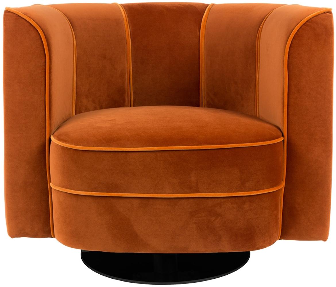 Lounger - Flower - Orange Bild 1