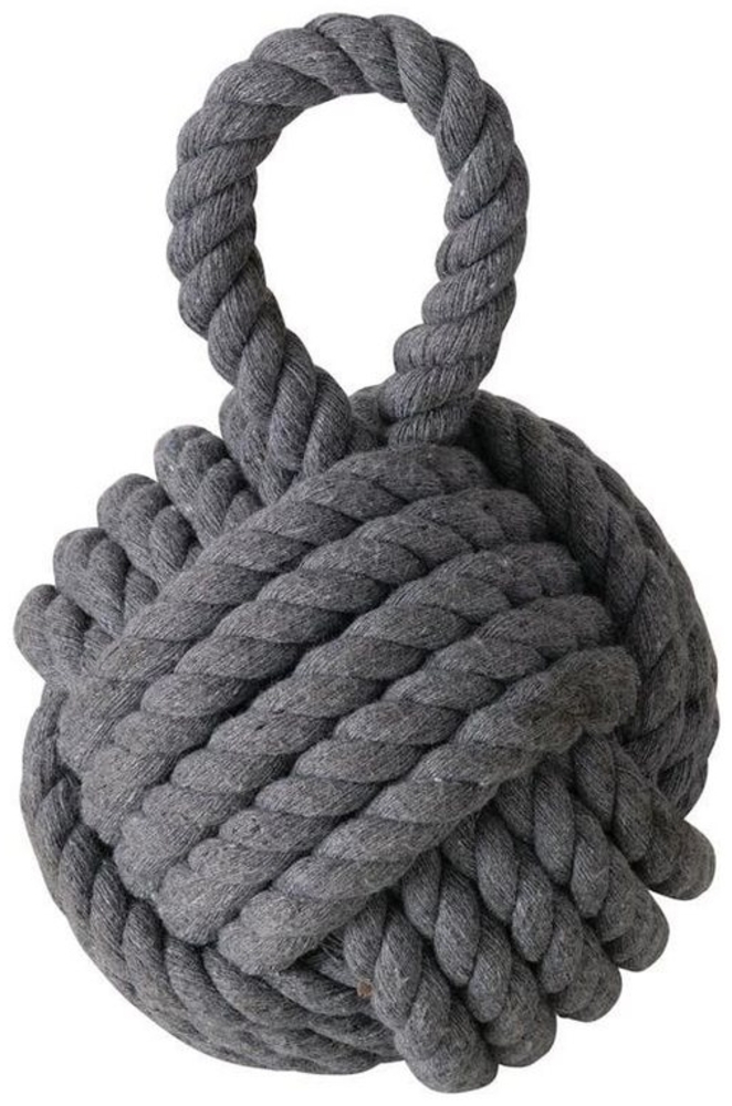 BOLTZE Türstopper Knoto, aus Jute, Grau, 23 x 15 cm Bild 1