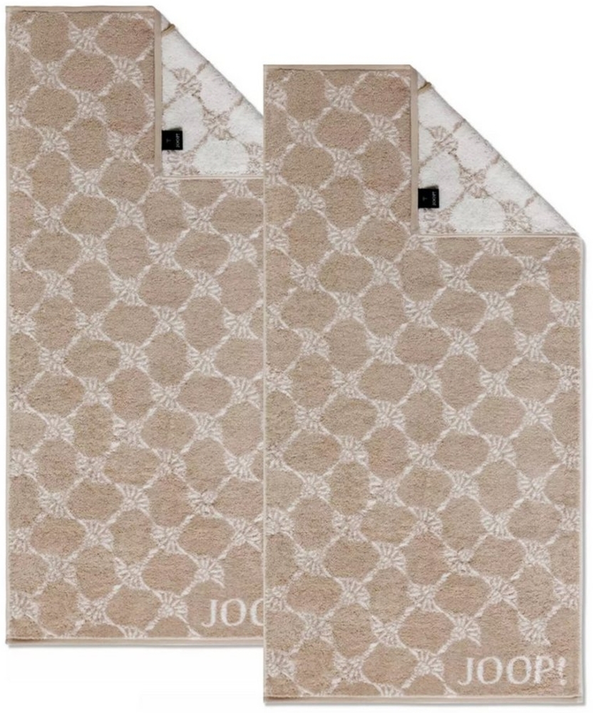 JOOP! Handtuch 2 Stück Joop! Handtuch Cornflower 1611-30 Sand 50x100, Walkfrottier (2-St), 100% Baumwolle Bild 1