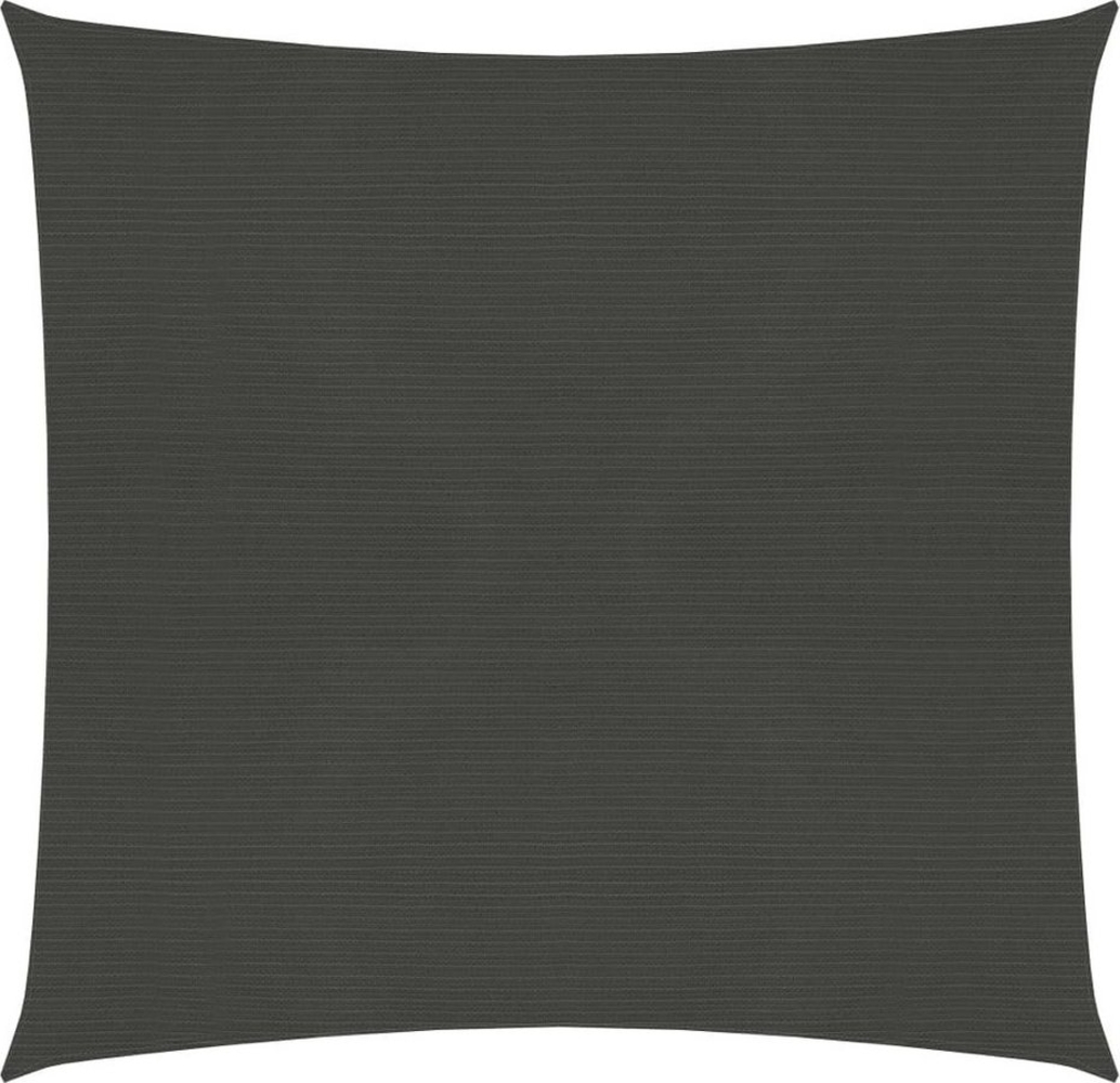 DOTMALL Sonnensegel Sonnensegel 160 g/m² Anthrazit 2,5x2,5 m HDPE Bild 1