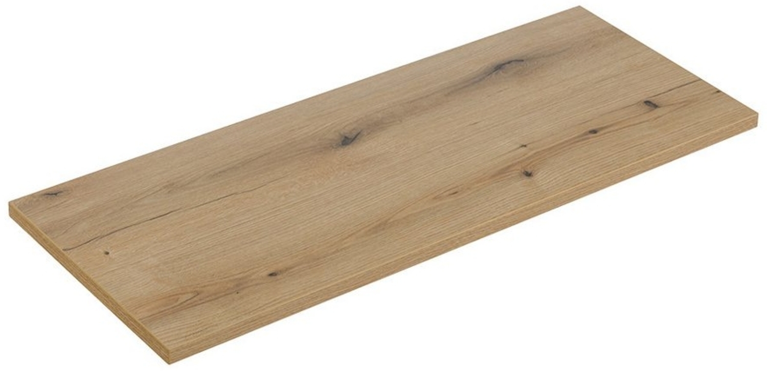 Waschtischplatte 120 cm, Eiche, NEWPORT-56-OAK Bild 1