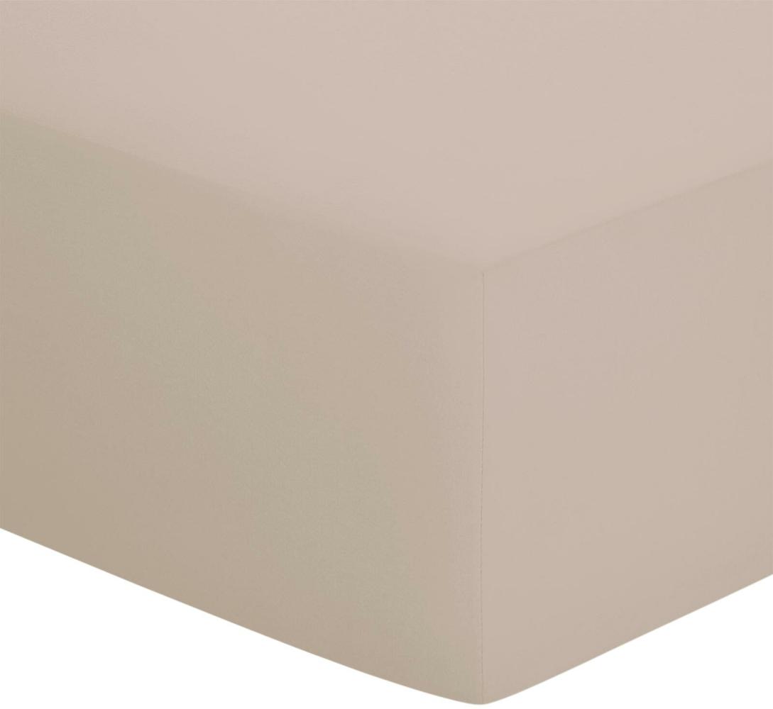 Bassetti Spannbettlaken UNI 4A/498 TAUPE 180x200 200x220 *9302336 Bild 1