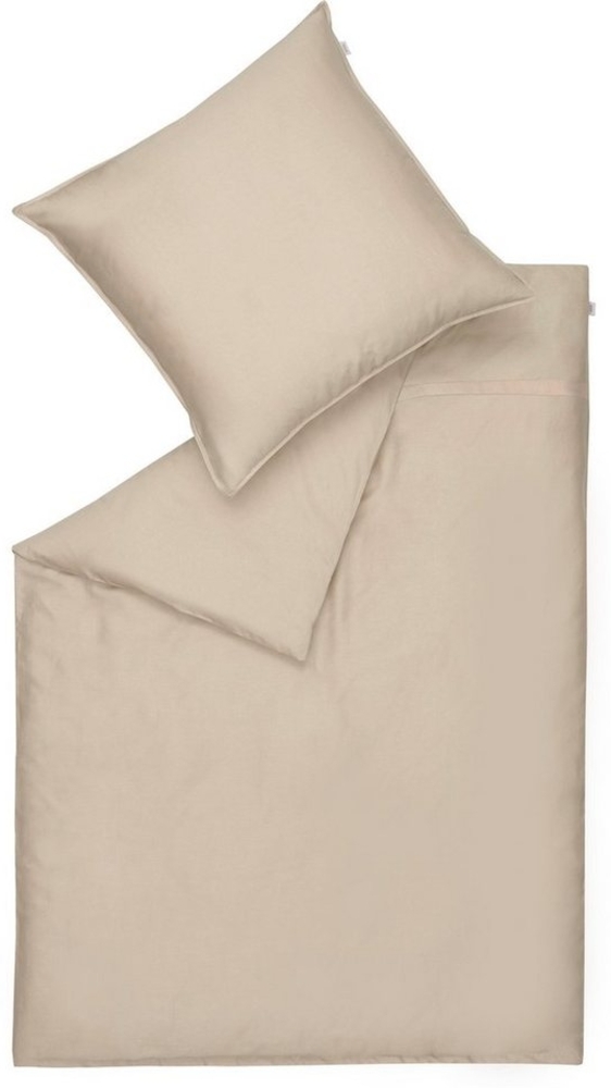 SCHÖNER WOHNEN-Kollektion Bettwäsche Pure in Gr. 135x200, 155x220 oder 200x200 cm, Satin, 2 teilig, Bettwäsche aus Baumwolle in Satin-Qualität, unifarbene Bettwäsche Bild 1