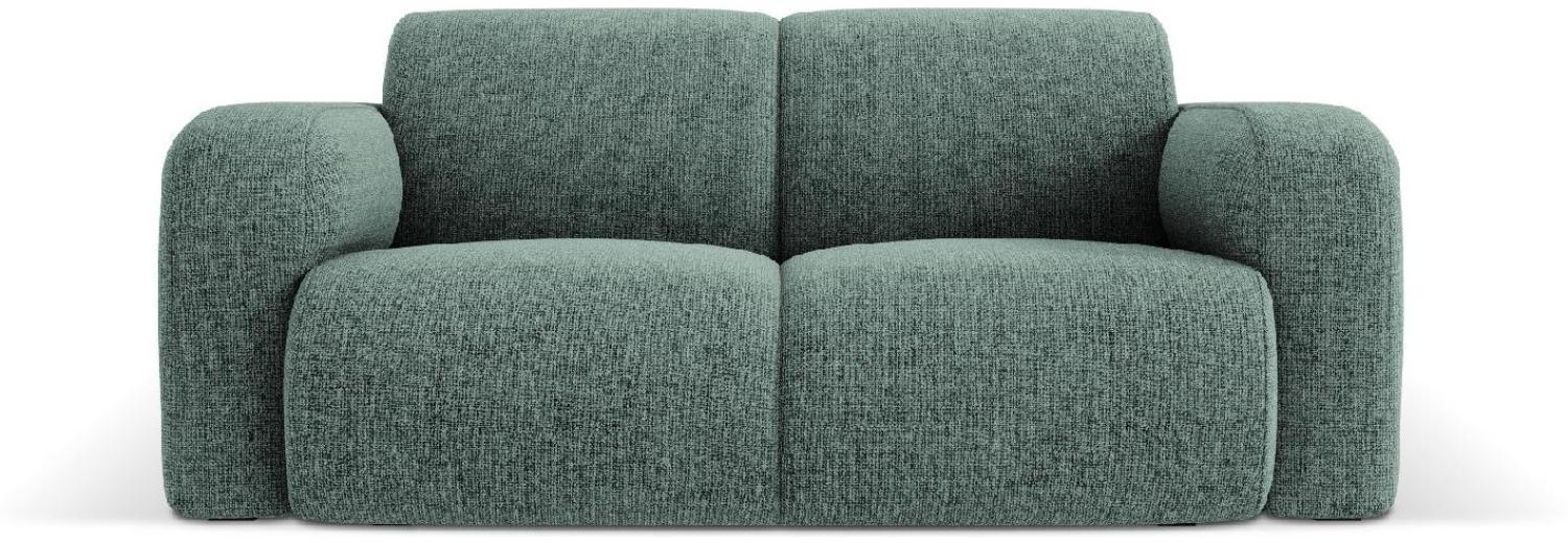 Micadoni Boucle Sofa Molino 2-Sitzer Chenille Petrol Bild 1