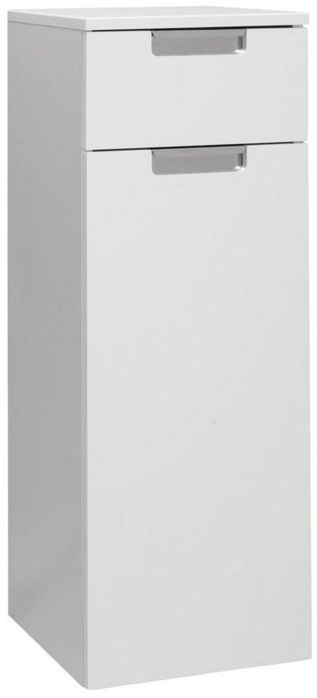 Schildmeyer Rilana 130476 Midischrank, weiß Glanz, 88,5 x 33 x 35 cm Bild 1