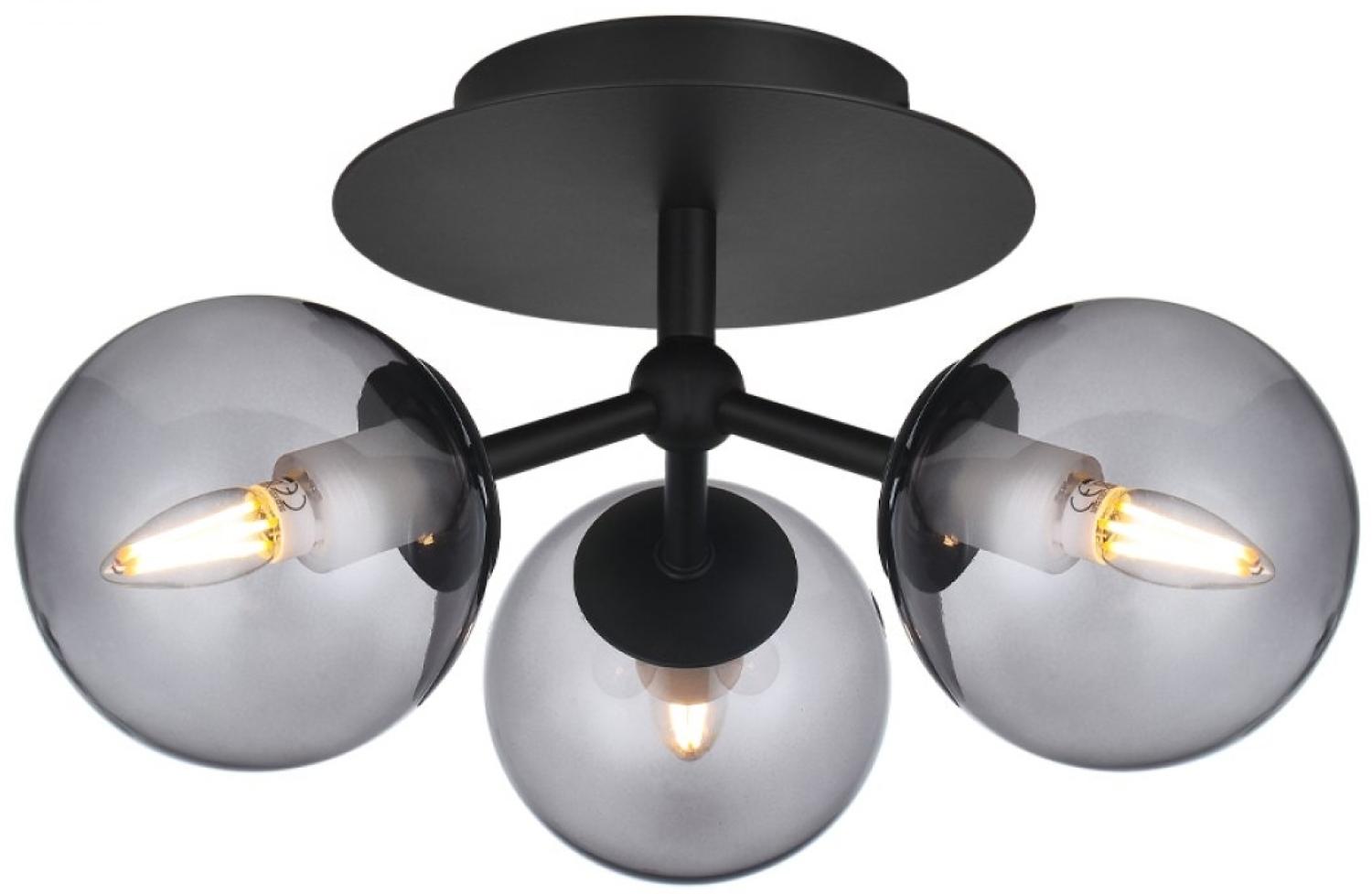 Halo Design No. 740161 Deckenleuchte ATOM by E. Patton Smoke 26cm Bild 1