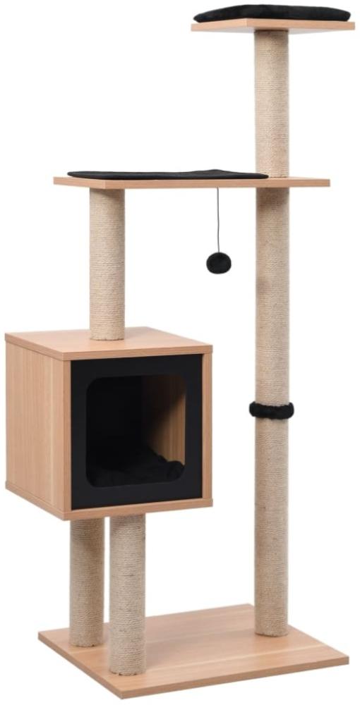 vidaXL Katzen-Kratzbaum mit Sisal-Kratzmatte 123 cm Bild 1