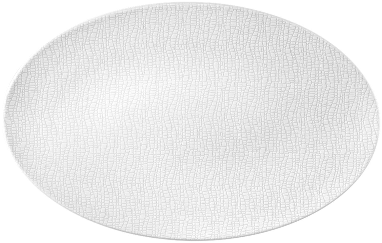 Seltmann Weiden Life Servierplatte oval 40x26 cm Fashion luxury white 001.743928 Bild 1