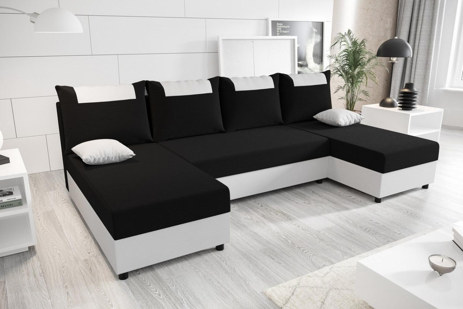 ALTDECOR Wohnlandschaft STARI-U, Couch mit Schlaffunktion, Wohnzimmer - Wohnlandschaft Bild 1