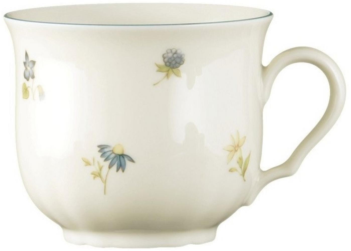 Kaffee-Obertasse 0,23 l Marieluise Streublume Seltmann Weiden Kaffeetasse - MikrowelleBackofen geeignet, Spülmaschinenfest Bild 1